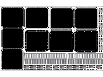 Uss Enterprise Cv-6 1942 Advanced Detail Up Set (Teak Tone Stained Wooden Deck) (For Trumpeter 65302) - zdjęcie 19