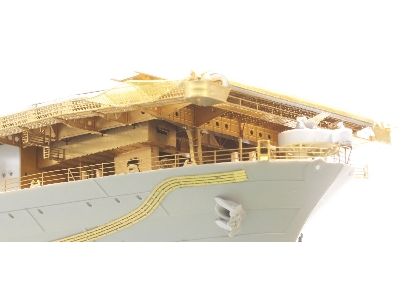 Uss Enterprise Cv-6 1942 Advanced Detail Up Set (Teak Tone Stained Wooden Deck) (For Trumpeter 65302) - zdjęcie 37