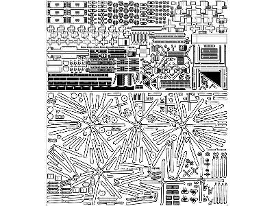 Uss Wasp Lhd-1 Detail Up Set (For Trumpeter 05611 Or Revell 05104) - zdjęcie 17
