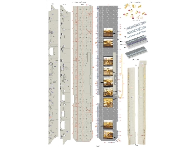 Uss Wasp Lhd-1 Detail Up Set (For Trumpeter 05611 Or Revell 05104) - zdjęcie 21