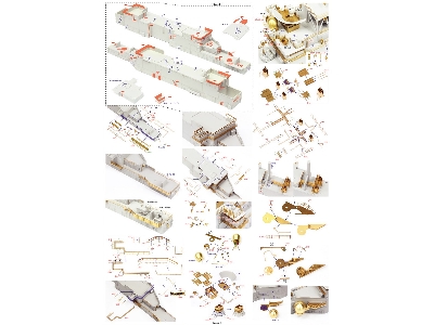 Uss Wasp Lhd-1 Detail Up Set (For Trumpeter 05611 Or Revell 05104) - zdjęcie 29