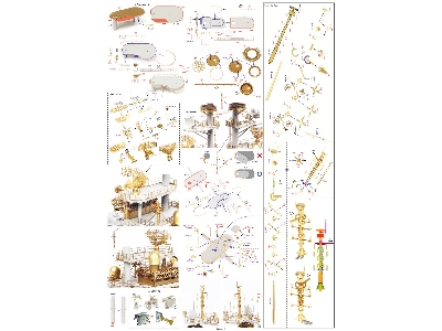 Uss Wasp Lhd-1 Detail Up Set (For Trumpeter 05611 Or Revell 05104) - zdjęcie 32