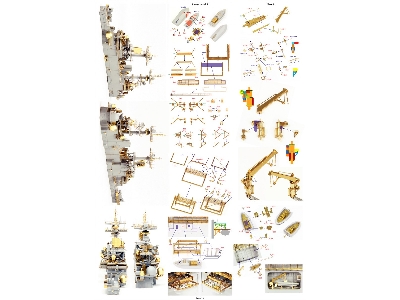 Uss Wasp Lhd-1 Detail Up Set (For Trumpeter 05611 Or Revell 05104) - zdjęcie 34