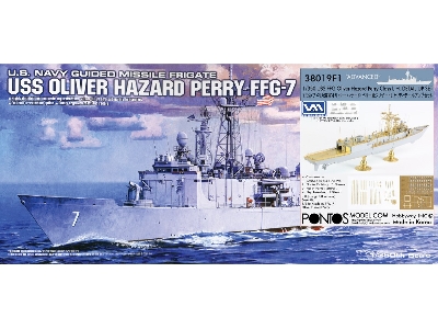 Us Navy Oliver Hazard Perry Class Advanced Detail Up Set And Academy Kit - zdjęcie 1