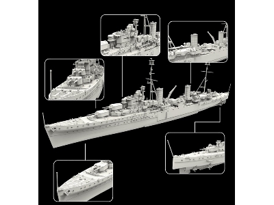 British Light Cruiser Hms Aurora (1945) - zdjęcie 2