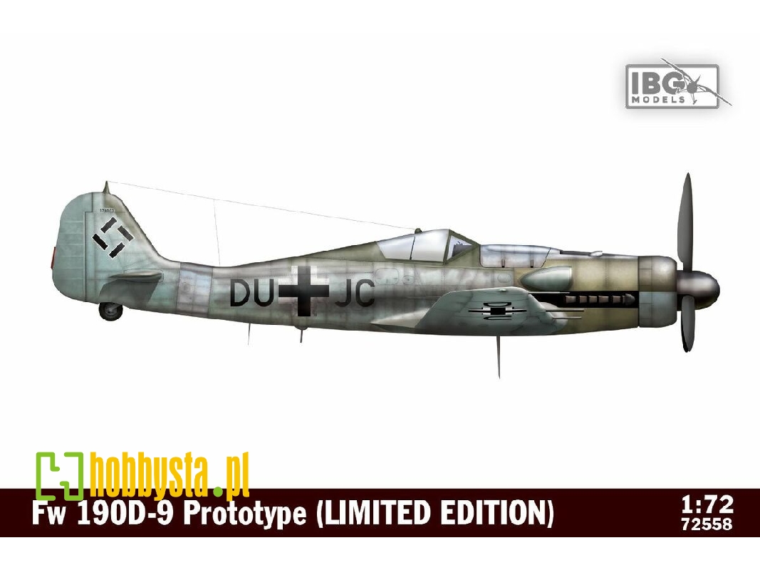 Fw 190d-9 Prototype (Limited Edition - Include Additional 3d Printed Parts) - zdjęcie 1 Fw 190d-9 Prototype (Limited Edition - Include Additional 3d Printed Parts) - zdjęcie 1
