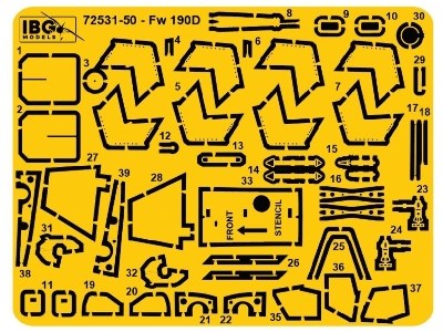 Fw 190d-9 Prototype (Limited Edition - Include Additional 3d Printed Parts) - zdjęcie 17