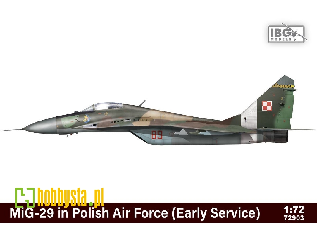 Mig-29 In Polish Air Force (Early Service) (Limited Edition - Include Additional 3d Printed Parts) - zdjęcie 1 Mig-29 In Polish Air Force (Early Service) (Limited Edition - Include Additional 3d Printed Parts) - zdjęcie 1