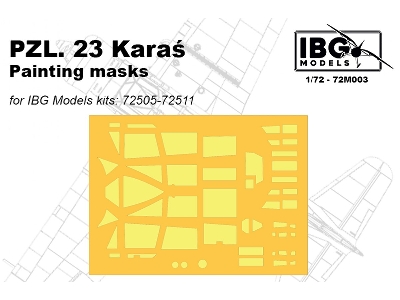 Pzl 23 Karaś (For Ibg Models Kits: 72505-72511) - zdjęcie 1