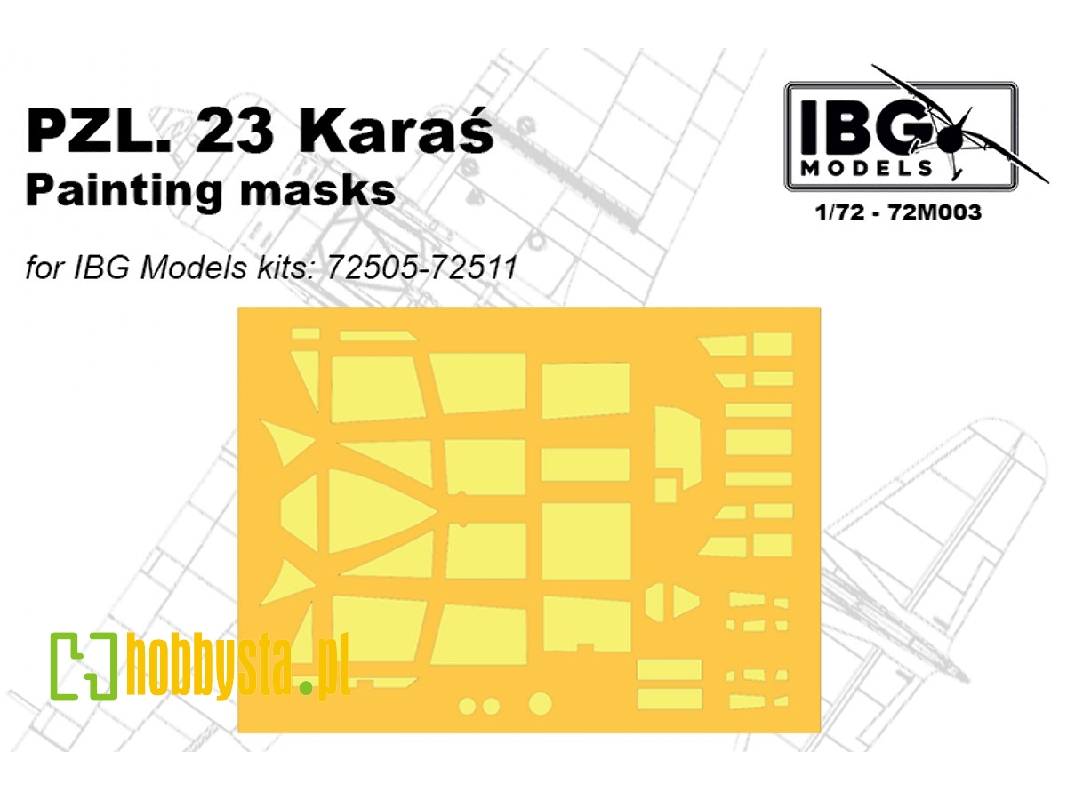 Pzl 23 Karaś (For Ibg Models Kits: 72505-72511) - zdjęcie 1
