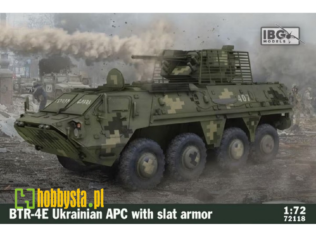 BTR-4E ukraiński transporter opancerzony z ekranem prętowym - zdjęcie 1 BTR-4E ukraiński transporter opancerzony z ekranem prętowym - zdjęcie 1