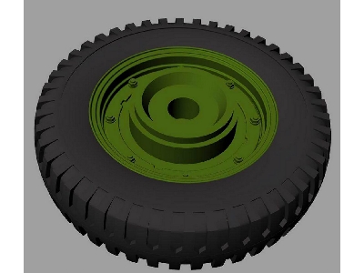 Willys Mb "jeep" Road Wheels (Firestone) - zdjęcie 2