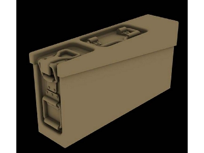 Metal Ammo Boxes For Mg34/42 (12pcs) - zdjęcie 1