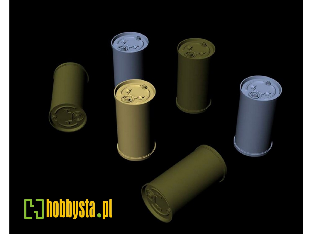 Wwii 50l Petrol/Oil Barrel (12pcs) - zdjęcie 1 Wwii 50l Petrol/Oil Barrel (12pcs) - zdjęcie 1