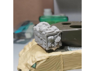 Turret Stowage Bin For M4 "sherman" 75 - zdjęcie 3