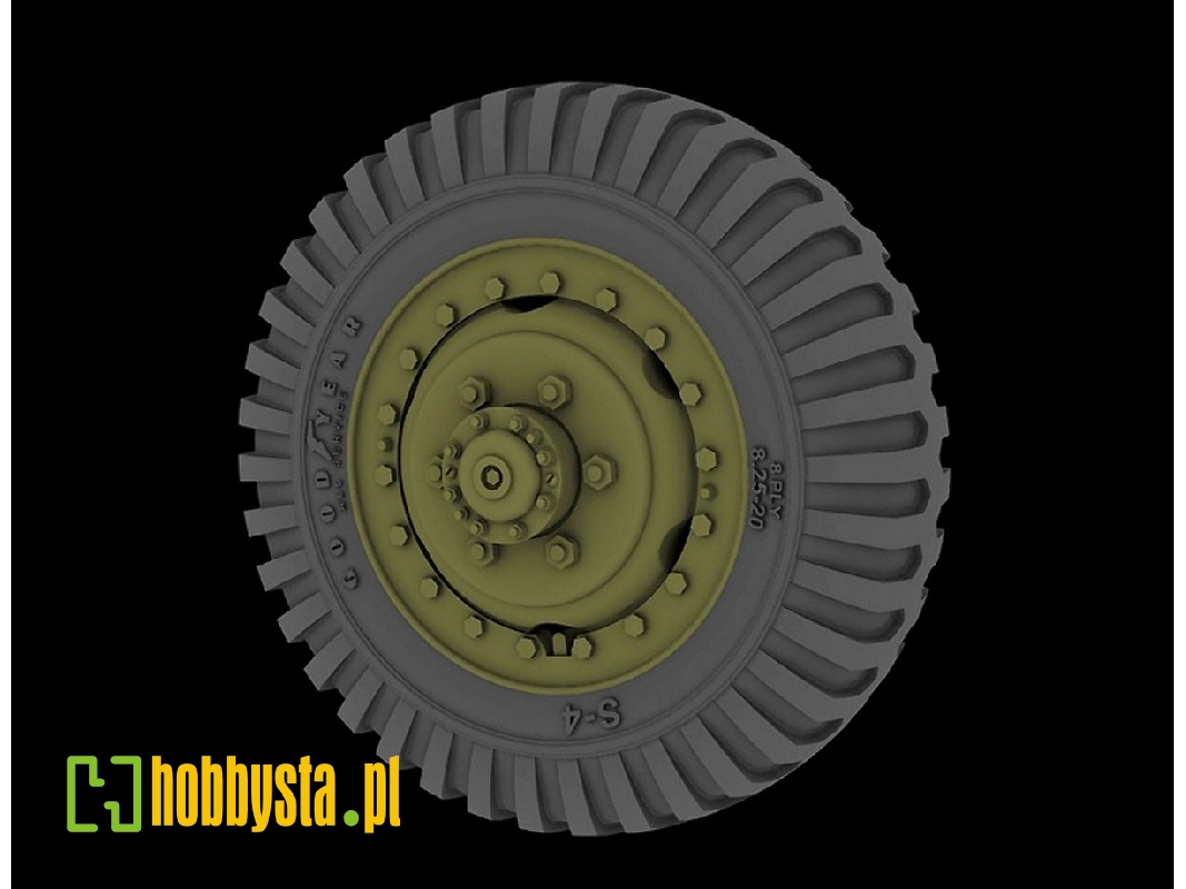 M3 "scout Car" Road Wheels Goodyear - zdjęcie 1 M3 "scout Car" Road Wheels Goodyear - zdjęcie 1