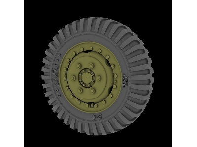 M3 "scout Car" Road Wheels Goodyear - zdjęcie 2