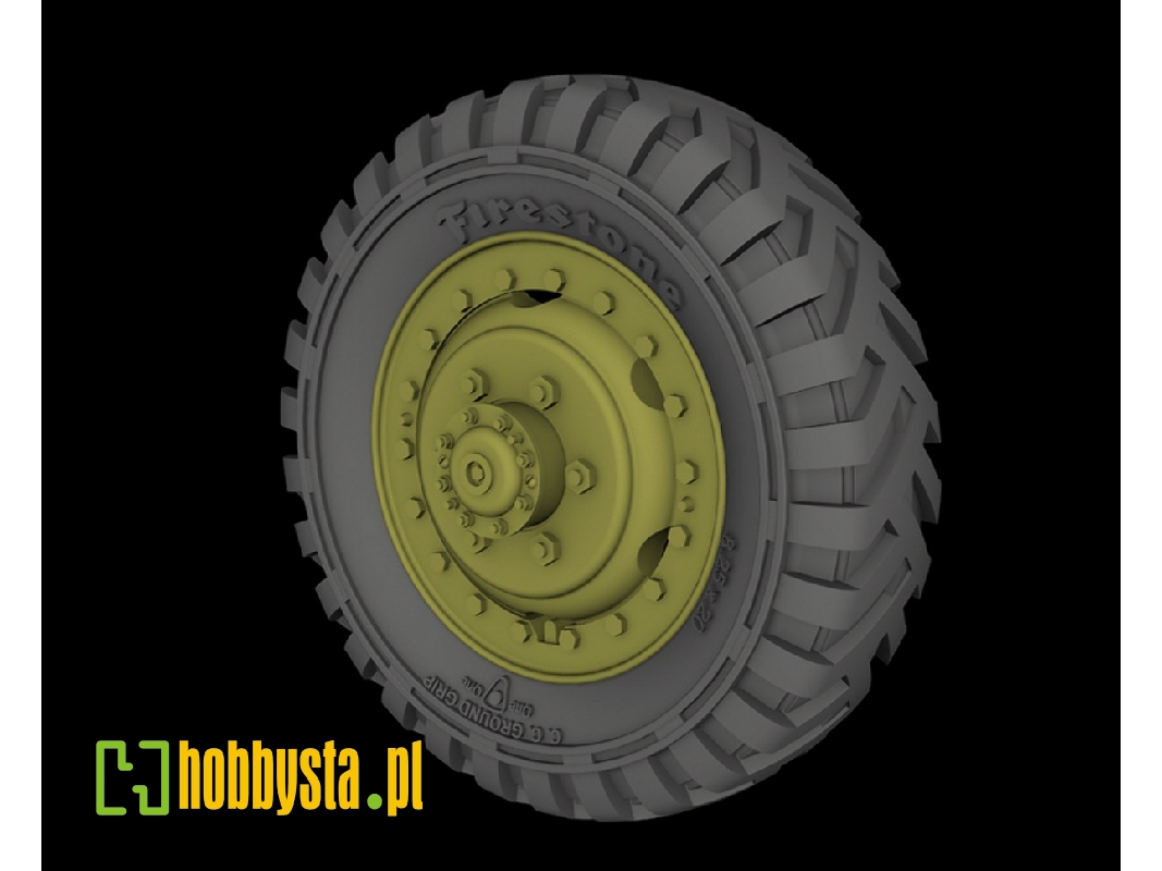 M3 "scout Car" Road Wheels Firestone - zdjęcie 1 M3 "scout Car" Road Wheels Firestone - zdjęcie 1