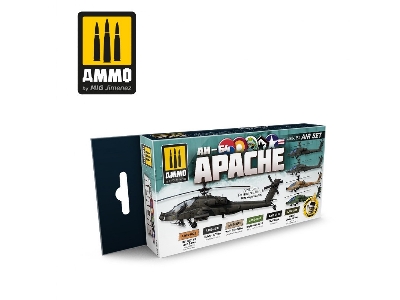 Ah64 Apache Acrylic Set - zdjęcie 1