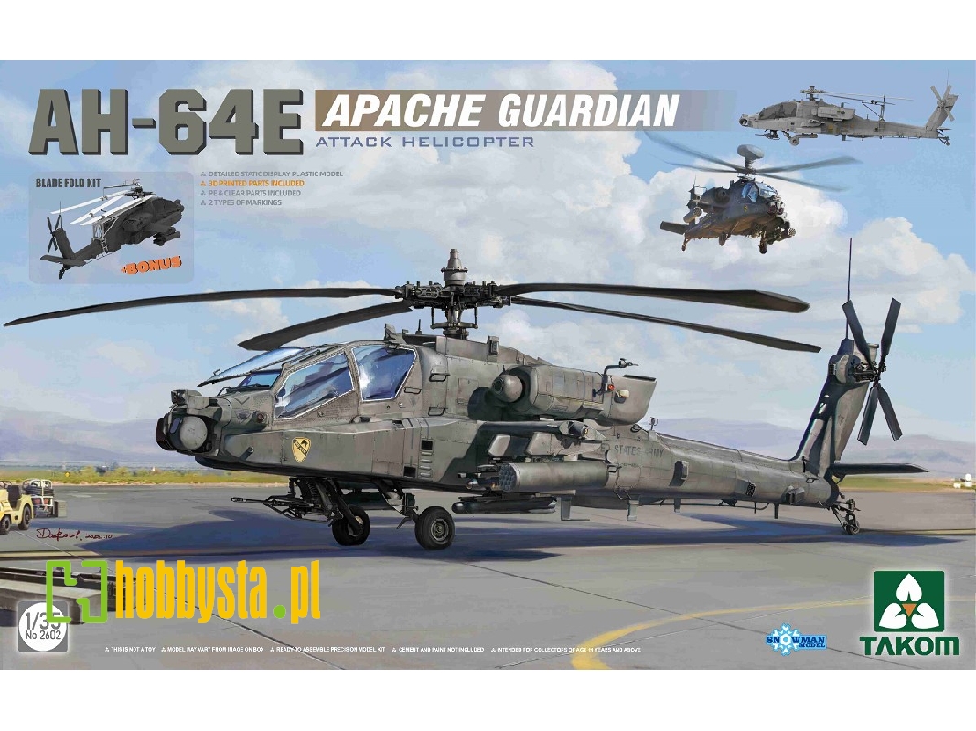 AH-64E Apache Guardian śmigłowiec szturmowy - zdjęcie 1