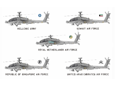 "D" of the World AH-64D Apache Longbow Attack Helicopter - Limited Edition - zdjęcie 5