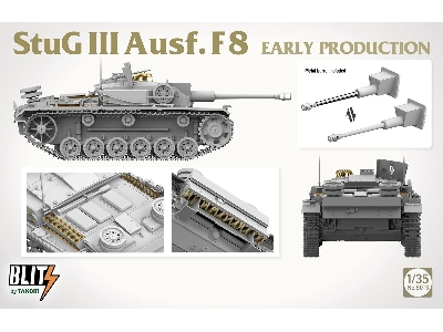 Stug III Ausf. F8 wczesna produkcja - zdjęcie 2