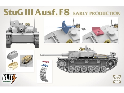 Stug III Ausf. F8 wczesna produkcja - zdjęcie 4