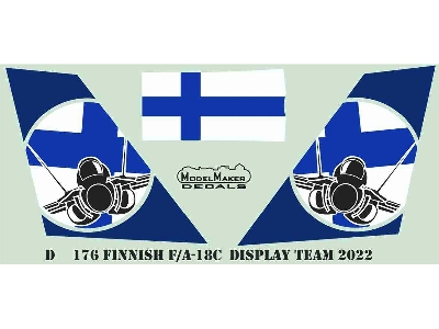 Finnish F/A-18c Display Team 2022 - zdjęcie 3