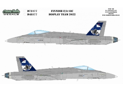 Finnish F/A-18c Display Team 2022 - zdjęcie 1