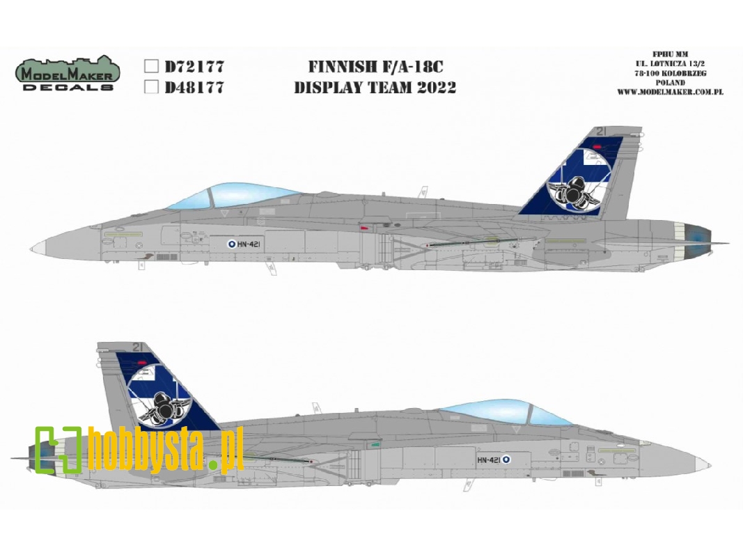 Finnish F/A-18c Display Team 2022 - zdjęcie 1