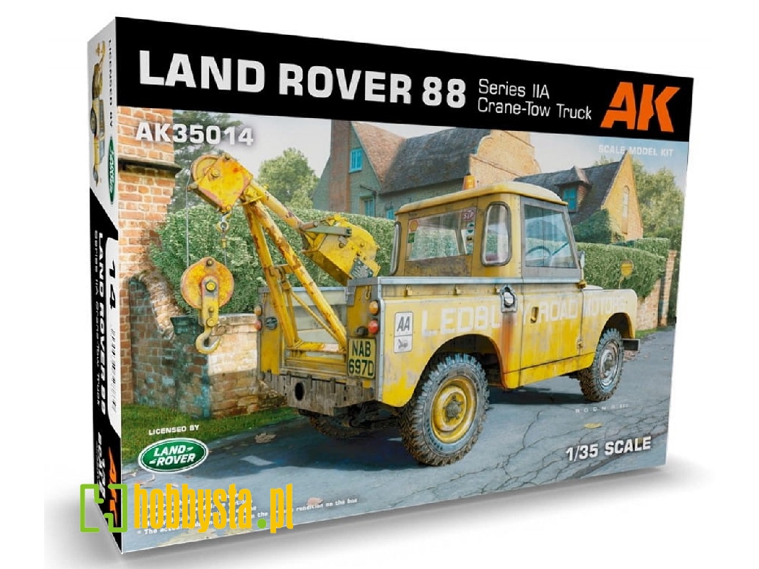 Land Rover 88 Series IIA Crane-Tow Truck - zdjęcie 1 Land Rover 88 Series IIA Crane-Tow Truck - zdjęcie 1