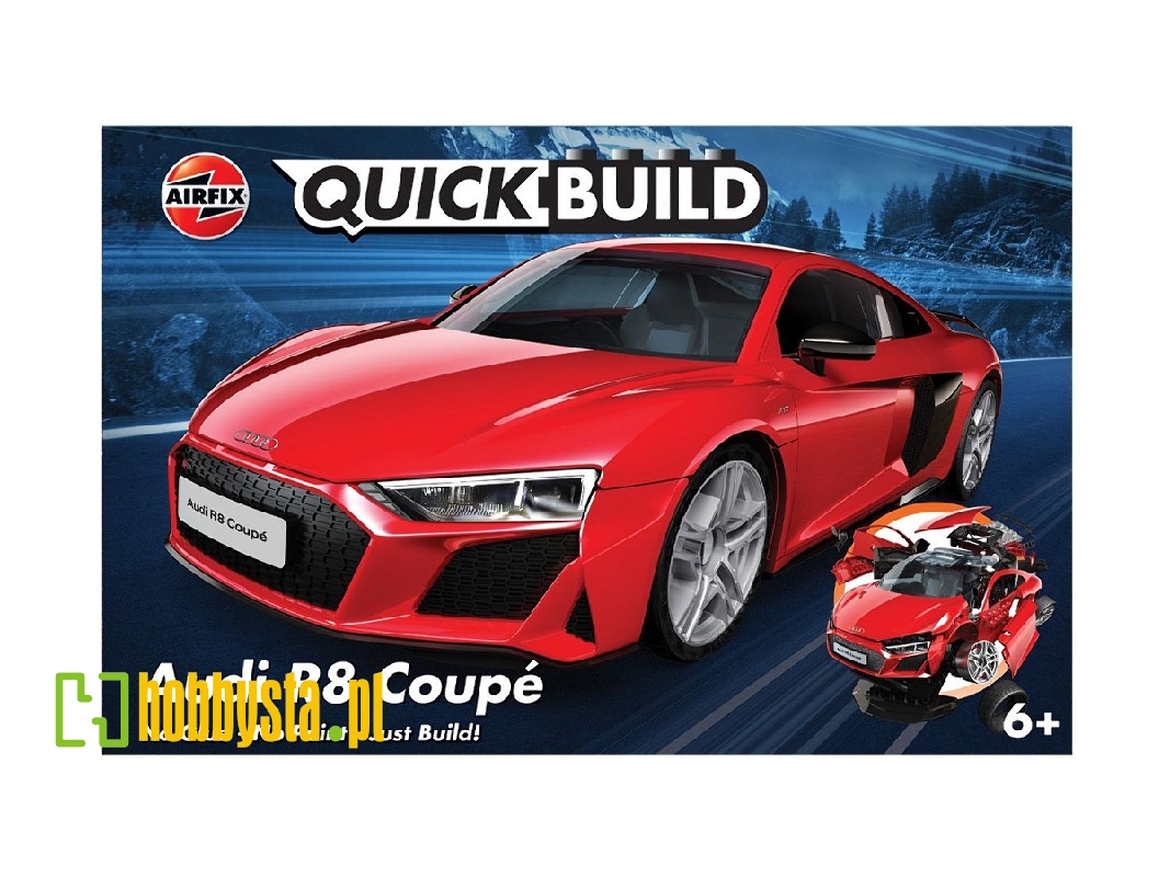 QUICKBUILD Audi R8 Coupe - zdjęcie 1 QUICKBUILD Audi R8 Coupe - zdjęcie 1