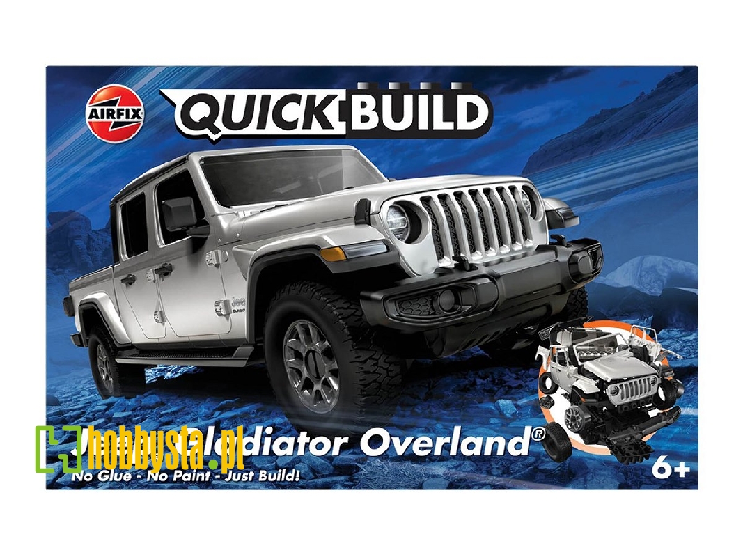 QUICKBUILD Jeep Gladiator (JT) Overland - zdjęcie 1 QUICKBUILD Jeep Gladiator (JT) Overland - zdjęcie 1