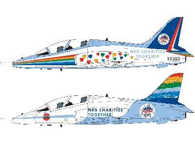 NHS Charities Together BAE Hawk - zdjęcie 2