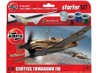Curtiss Tomahawk IIB - Zestaw podarunkowy - zdjęcie 1