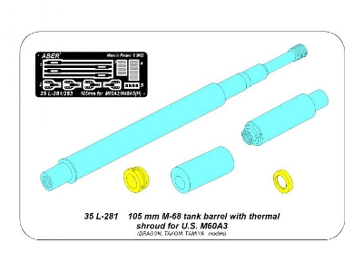 Lufa 105 mm M-68 z termoizolacją do czolgu M60A3 - zdjęcie 18