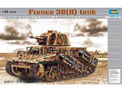 France 39(H) Tank SA 38 37mm gun - zdjęcie 1