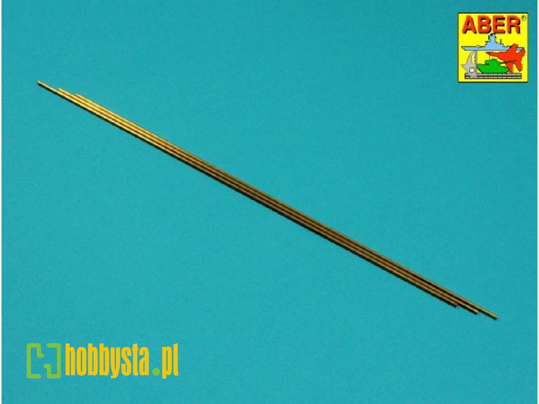 Rurki mosiężne Fi 2,0x0,3mm długość 250mm x 3 szt. - zdjęcie 1 Rurki mosiężne Fi 2,0x0,3mm długość 250mm x 3 szt. - zdjęcie 1