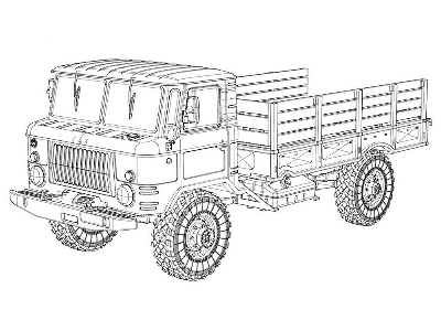 Radziecka terenowa ciężarówka wojskowa GAZ-66 - zdjęcie 10