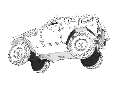 VBL (Light Armored Vehicle) short chassis 7.62 MG - zdjęcie 7