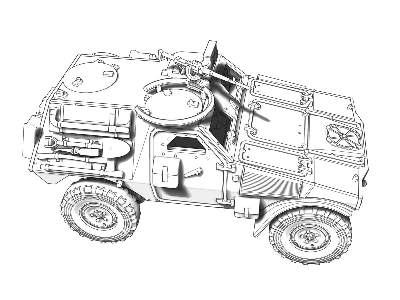 VBL (Light Armored Vehicle) short chassis 7.62 MG - zdjęcie 9