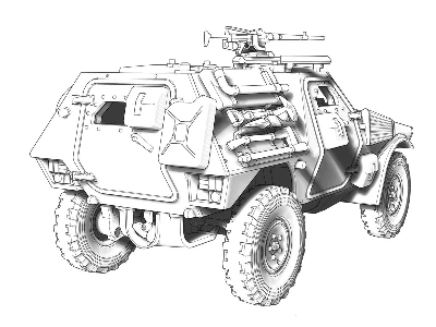 VBL (Light Armored Vehicle) short chassis 7.62 MG - zdjęcie 10