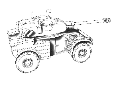 AML-90 lekki samochód pancerny (4x4) - zdjęcie 10