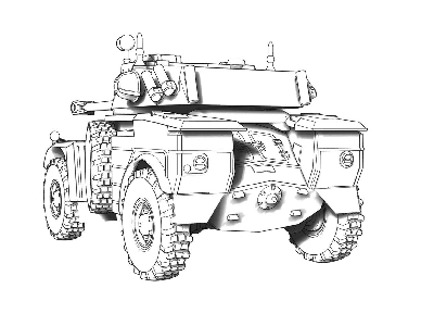 AML-90 lekki samochód pancerny (4x4) - zdjęcie 11