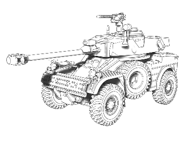 Eland-90 lekki samochód pancerny (4x4) - zdjęcie 12