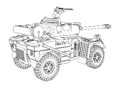 Eland-90 lekki samochód pancerny (4x4) - zdjęcie 14