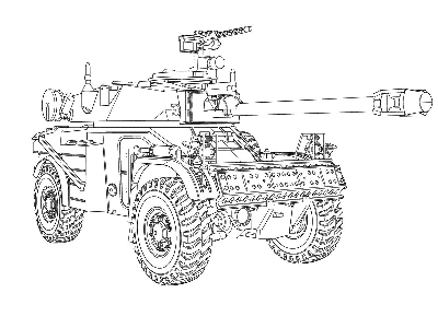 Eland-90 lekki samochód pancerny (4x4) - zdjęcie 15