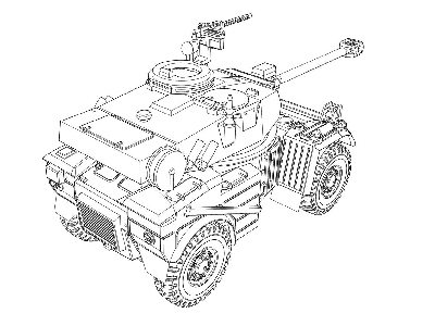 Eland-90 lekki samochód pancerny (4x4) - zdjęcie 19