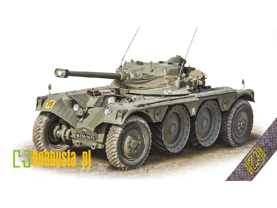 EBR 90 F1 mod.1951 w/FL-11 turret wheeled tank - zdjęcie 1