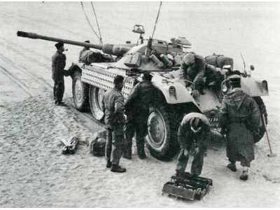 EBR 90 F1 mod.1951 w/FL-11 turret wheeled tank - zdjęcie 11